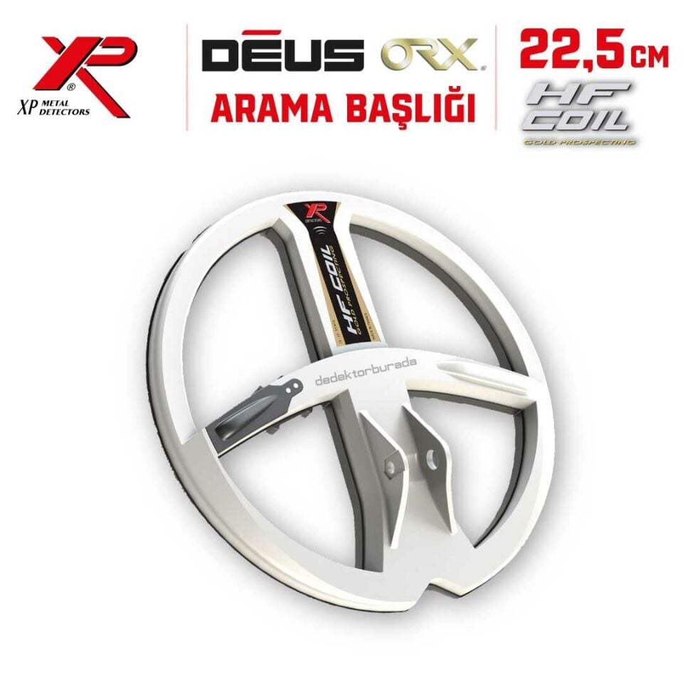 DEUS + ORX Dedektör Uyumlu - 22,5cm HF Başlık
