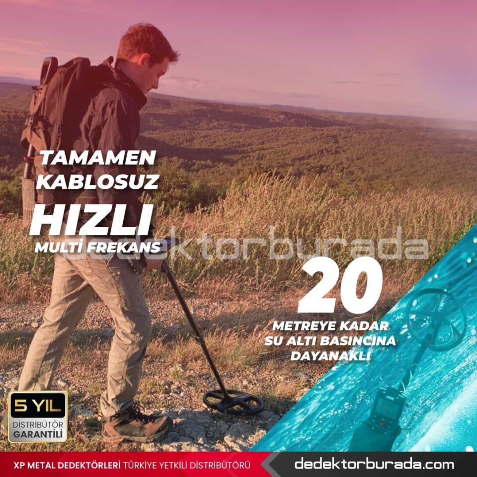 Deus 2 Dedektör - 28cm FMF Başlık, Ana Kontrol Ünitesi