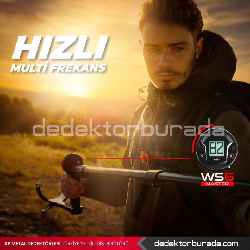 Deus 2 Dedektör - 22,5cm FMF Başlık, WS6 Master