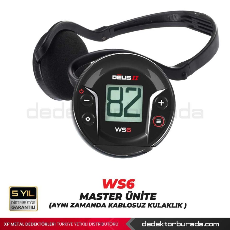 Deus 2 Dedektör - 28cm FMF Başlık, WS6 Master
