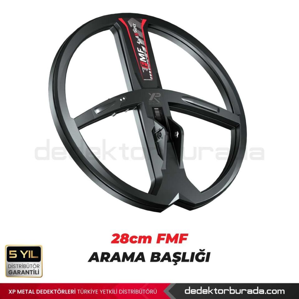 Deus 2 Dedektör - 28cm FMF Başlık, Ana Kontrol Ünitesi, WSA2 Kulaklık