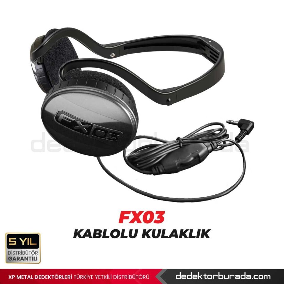 Deus 2 Dedektör - 34x28cm FMF Başlık, Ana Kontrol Ünitesi, FX03 Kulaklık