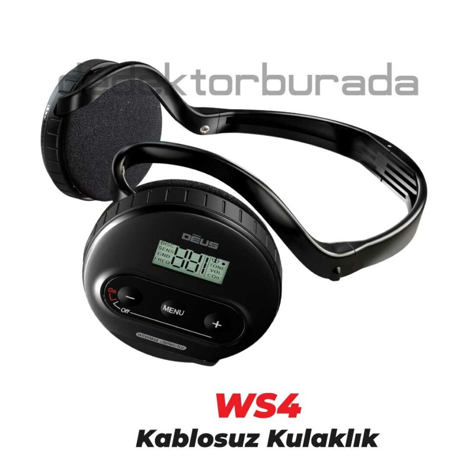 Deus Dedektör - 34x28cm X35 Başlık, WS4 Kulaklık, Ana Kontrol Ünitesi