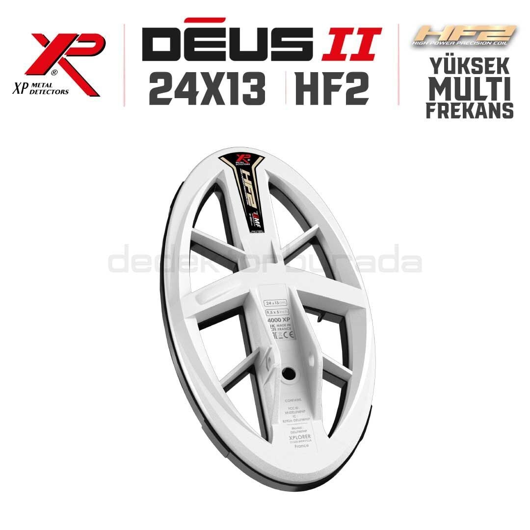 Deus 2 Dedektör 24x13cm HF2 Yüksek Multi Frekanslı Başlık