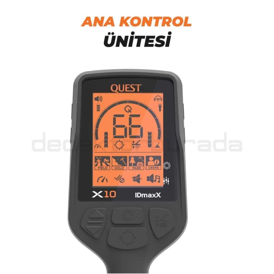 2.El X10 IDmaxX Dedektör