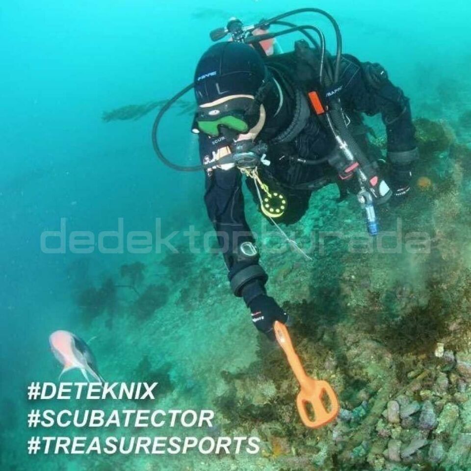 2.El Scuba Tector Su Altı Dedektörü  - Turuncu
