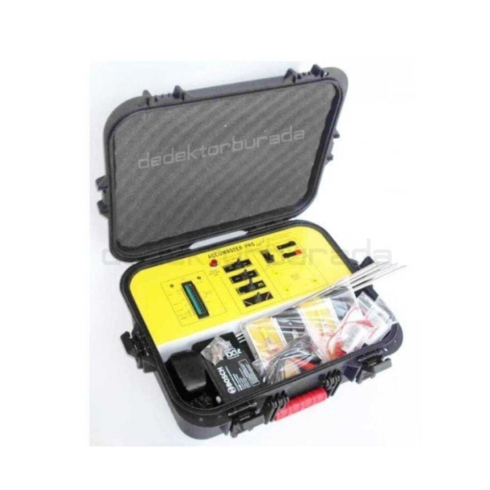 ACCUMASTER PRO DIGITAL Jeofizik Yer Tespit Cihazı - Altın ve Boşluk Dedektörü