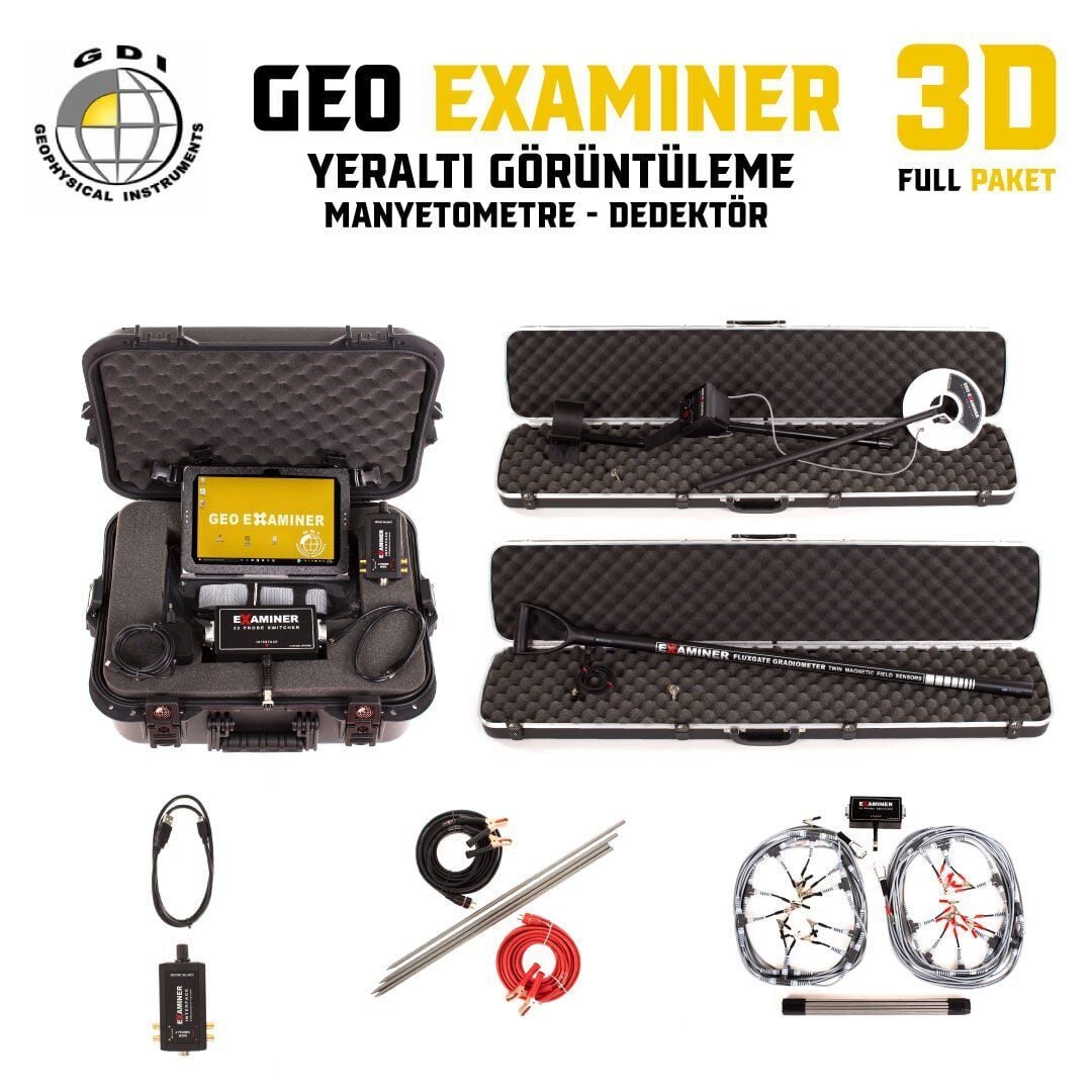 GEO EXAMINER Yer Altı Görüntüleme - FULL PAKET