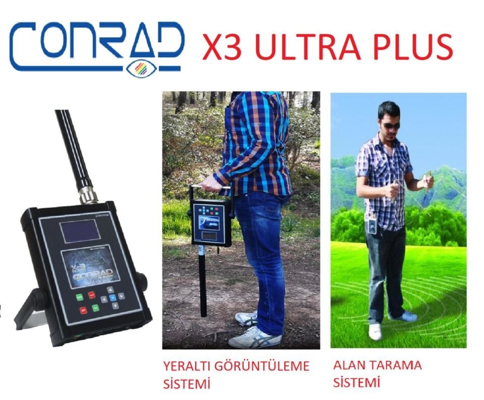 X3 ULTRA PLUS Yer Altı Görüntüleme