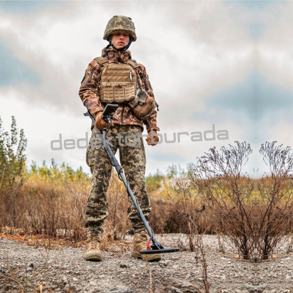 GAUSS MD Dedektör – TIGER 33x25,5cm + SNIPER 25x15cm Başlık – Pinpointer + Kulaklık