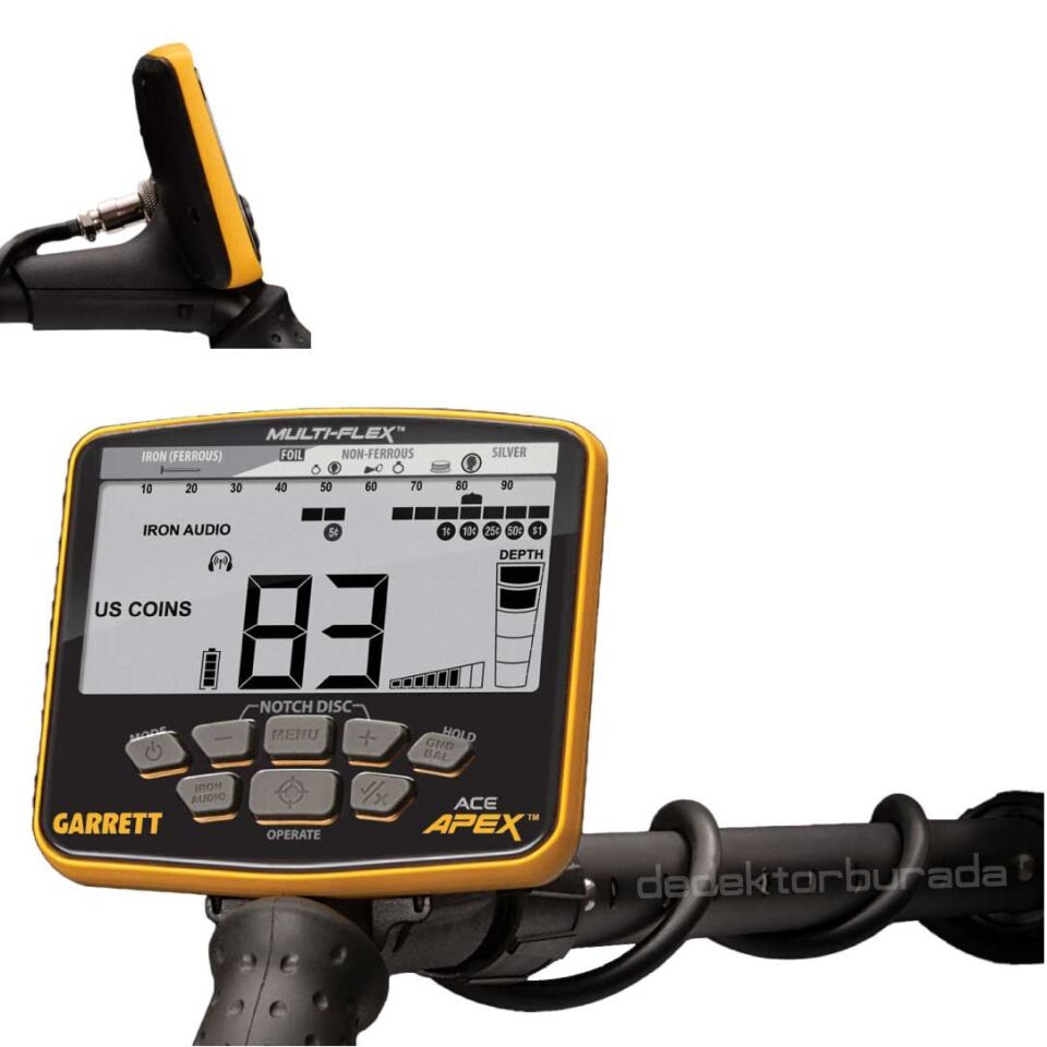 Ace Apex Dedektör Raider Başlıklı (22x28cm) MS-3 Z-LYNK Kablosuz Kulaklıklı