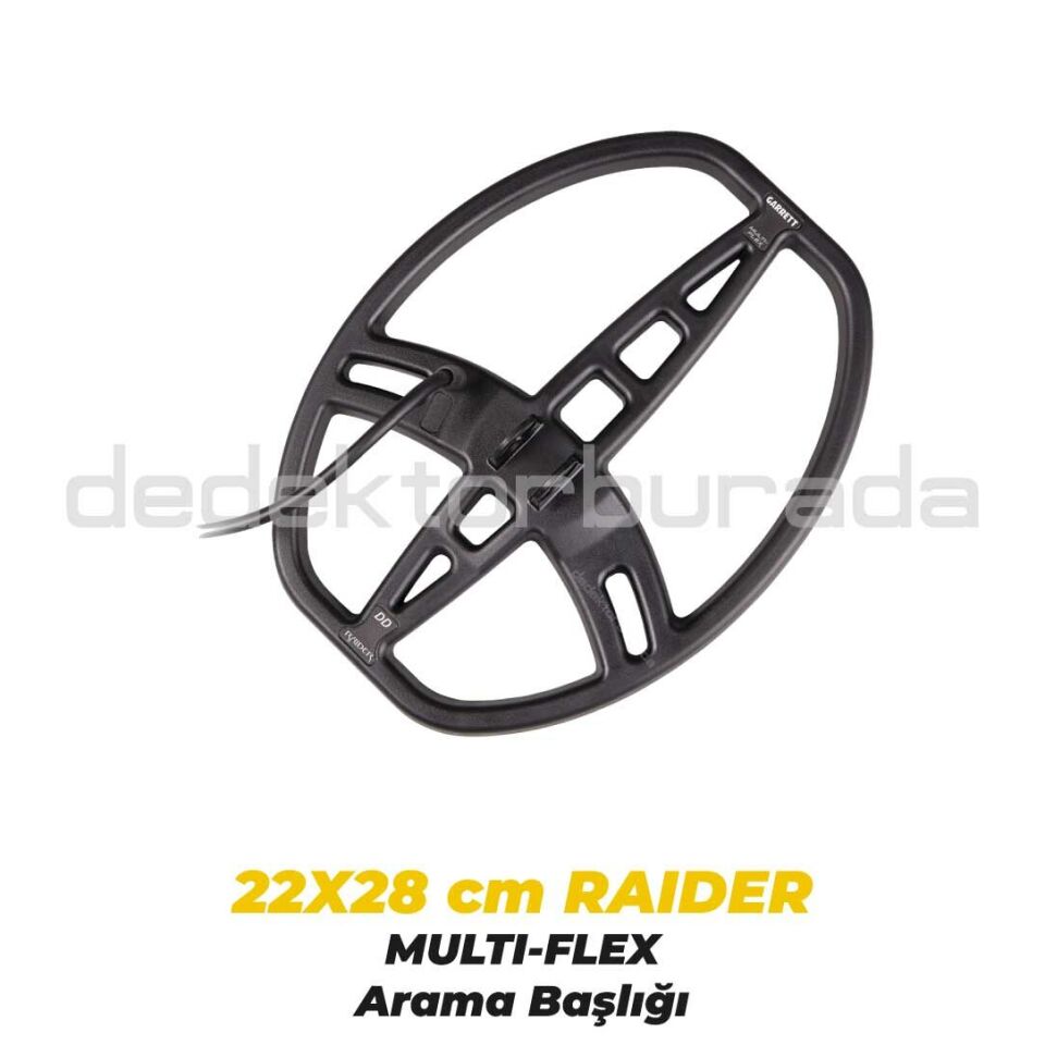 Ace Apex Dedektör Raider Başlık (22x28cm) + DD Reaper Başlık (36x28cm)