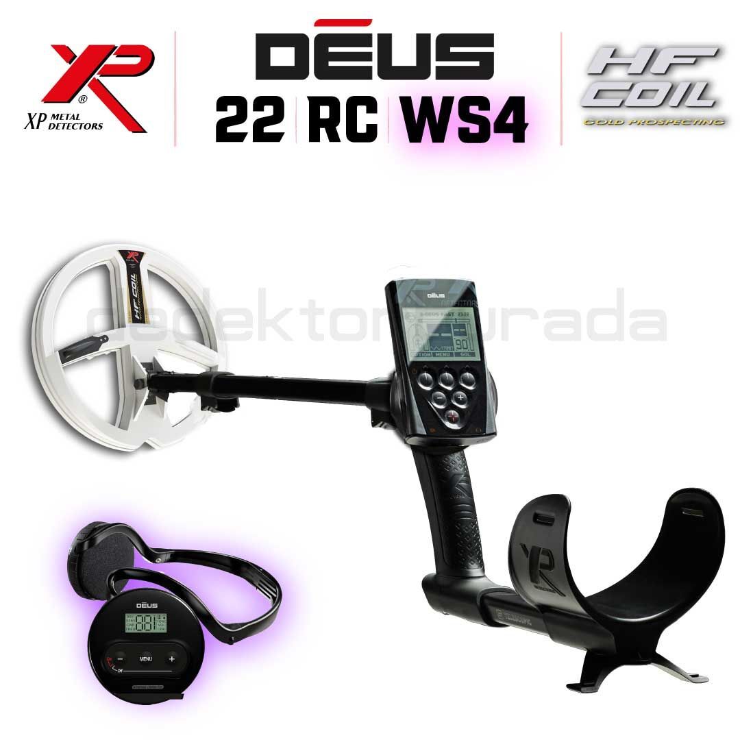DEUS - 22,5cm HF Başlık, Ana Kontrol Ünitesi (RC), WS4 Kulaklık - FULL PAKET