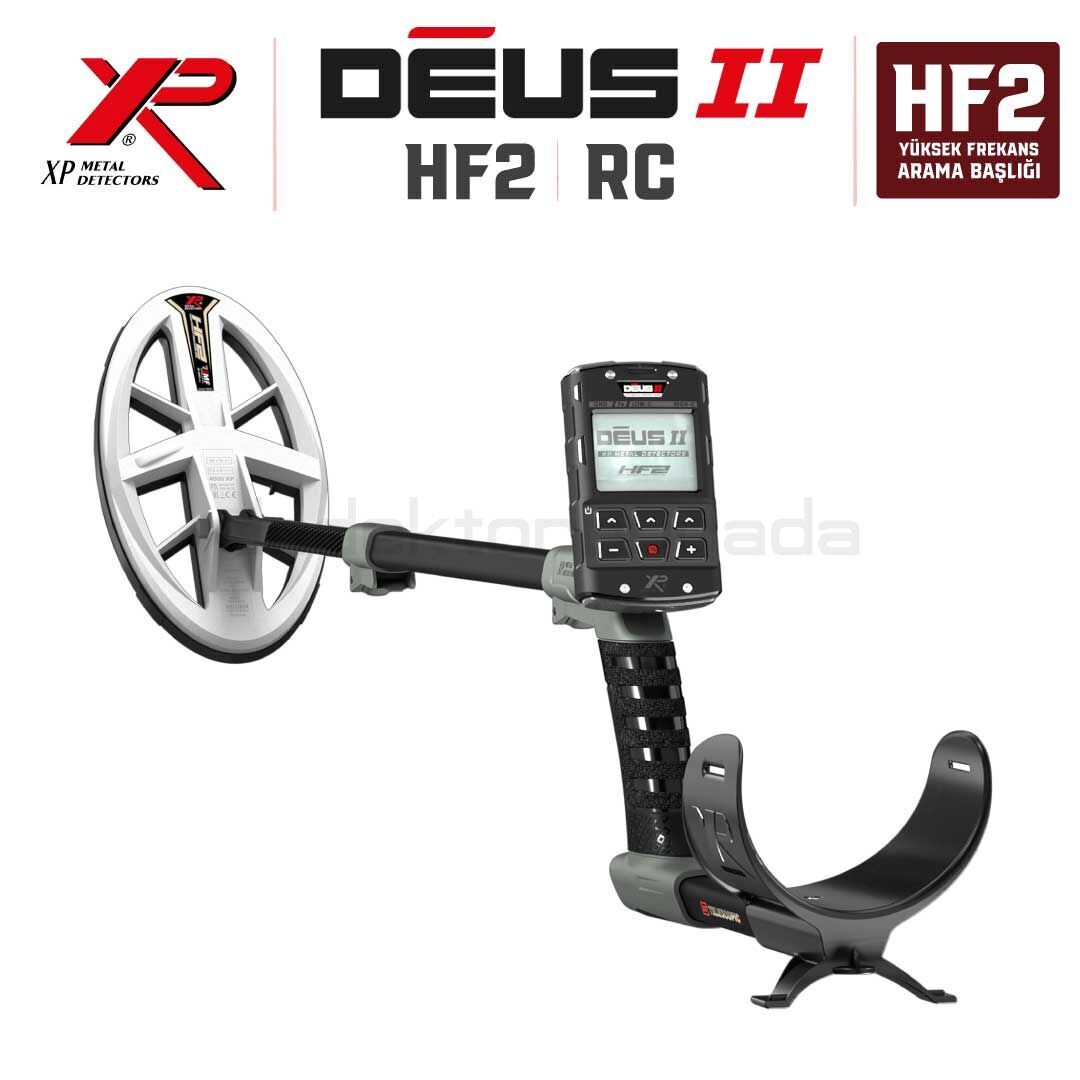 DEUS 2 - 24x13cm HF2 Başlıklı , Ana Kontrol Üniteli Dedektör