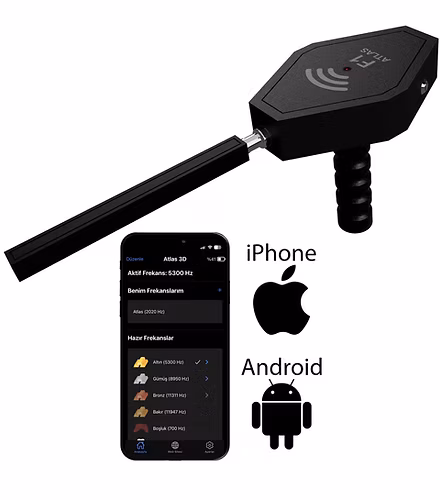 Atlas F1 Yazılım ve Frekanslı Alan Tarama Cihazı