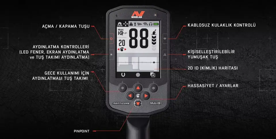 Minelab Manticore Metal Dedektör