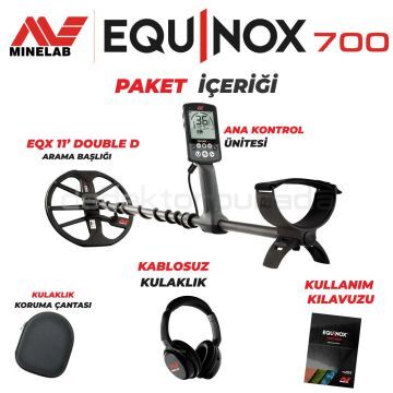 Minelab Dedektör Equinox 700 Dedektör