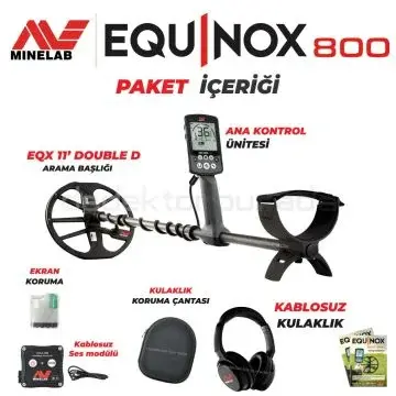 Minelab Dedektör Equinox 800 Dedektör