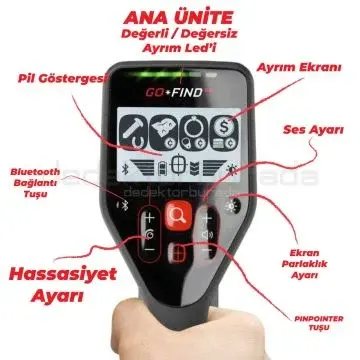 Minelab Dedektör Go Find 66 Dedektör